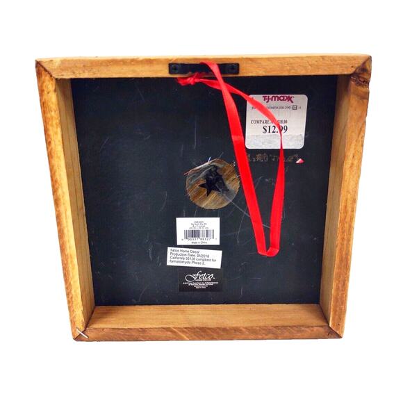 Home Decor ROUTE 66 American Classic Collection Metal Sign Decor Wood Fram - Picture 7 of 9